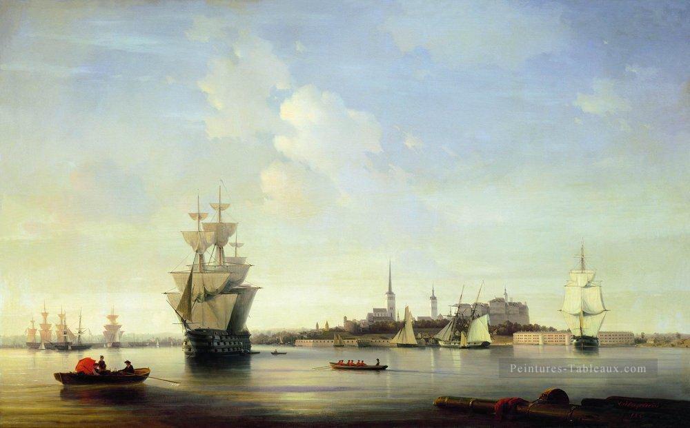 reval 1844 Romantique Ivan Aivazovsky russe Peintures à l'huile